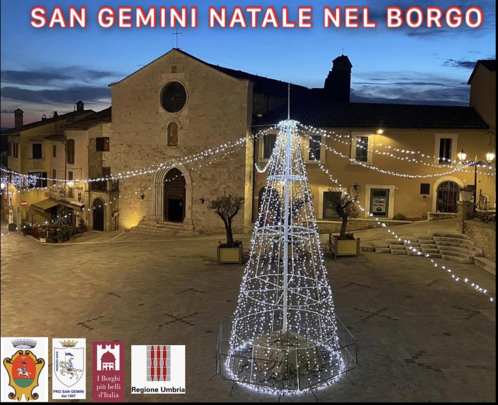 immagine San Gemini Natale nel Borgo 2 dicembre-7 gennaio